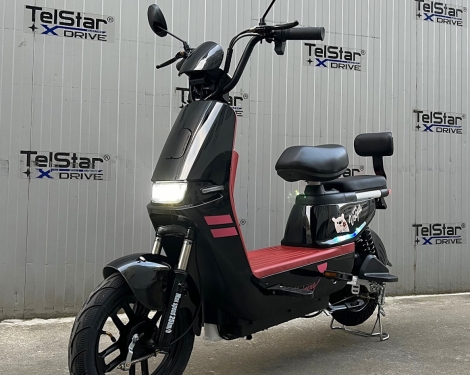 Електрически скутер TelStar Emal Light с двойна седалка Нов модел 2026