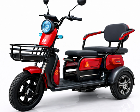 Триместна електрическа триколка TS 350-7-OFFROAD 2000W 25Ah Нов модел