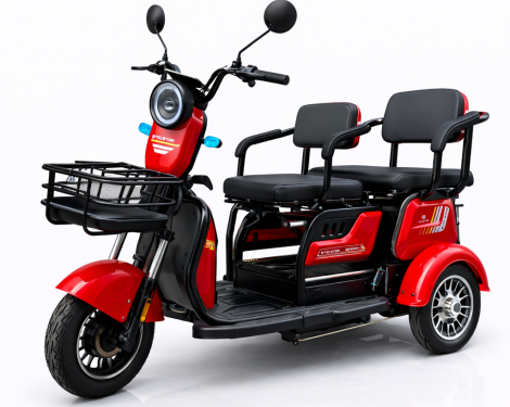 Триместна електрическа триколка TS 350-7-1 UNIVERSAL 1500W 25Ah