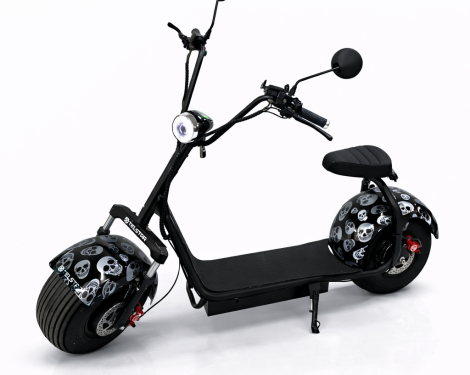 Електрически скутер BIG CITY HARLEY X1 1500W 48V 13Ah LED
