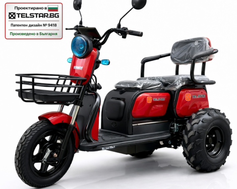 Триместна електрическа триколка OFFROAD ДЕЗЪРТ TS 350-7-NEW 2500W 25Ah