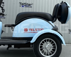 Електрическа триколка 2+1 750.1 ТИП VESPA STYLE с диференциал Нов модел снимка 132