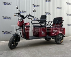 Електрическа триколка 005 двуместна с карго отделение 1500W Нов модел 2026 снимка 142