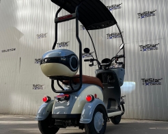 Електрическа триколка тип VESPA STYLE ROOF с покрив 60V 1500W снимка 207