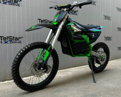 Електрически кросов мотор / Electric Cross Enduro TelStar LIGHT BEE 72V 5000W снимка 221