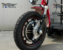 Електрическа триколка с равна платформа и облегалка TS 200.3 48V 750W снимка 26