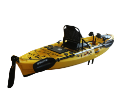 Риболовен и туристически каяк KOROT с педална система и кормилна уредба снимка 129