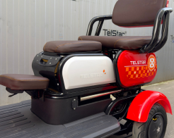 Електрическа четириколка TELSTAR Престиж 1500W 48V 23Ah триместна с нов дизайн снимка 288